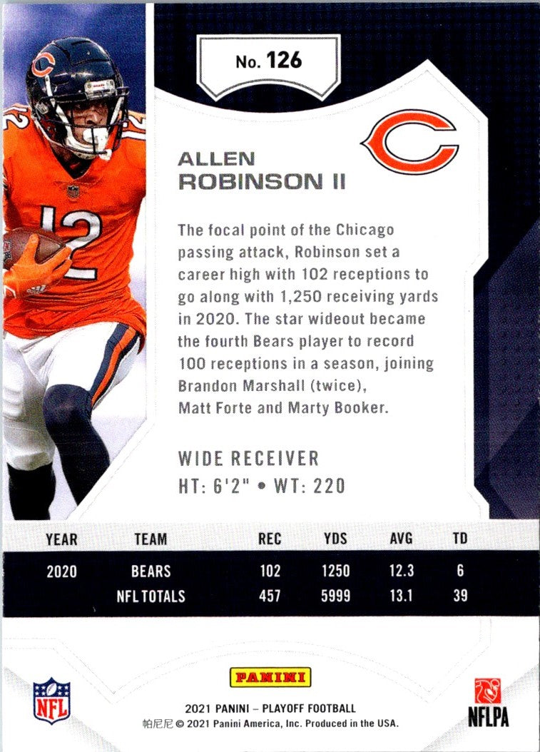 2021 Panini Playoff Allen Robinson II