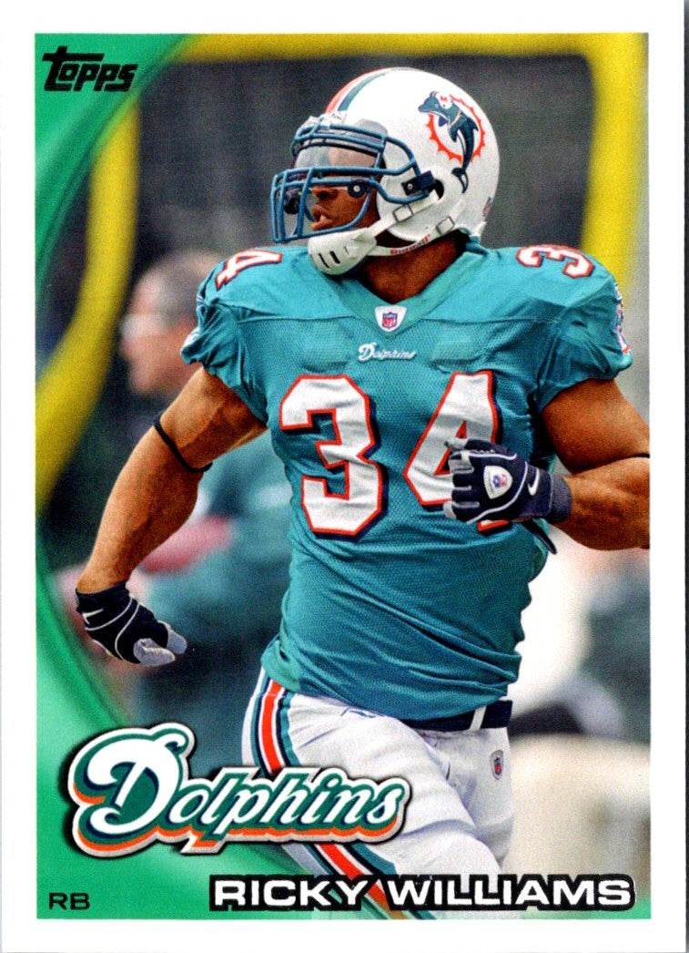 2010 Topps Ricky Williams