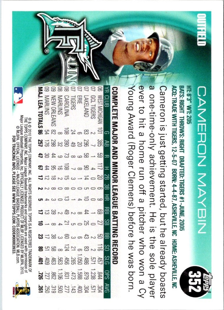 2010 Topps Cameron Maybin