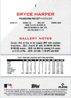 2022 Topps Gallery Bryce Harper #1