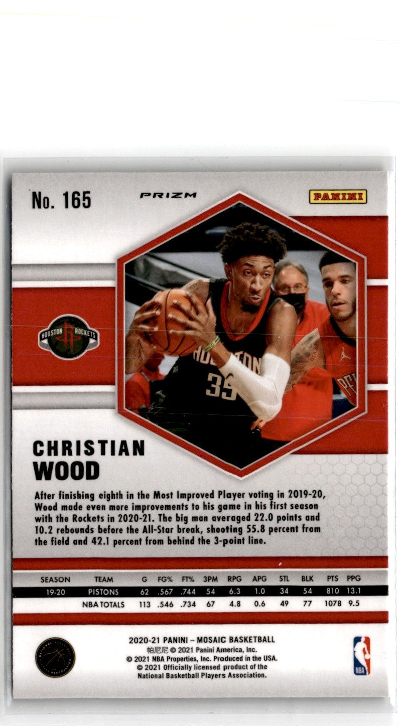 2020 Panini Mosaic Christian Wood