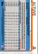 2019 Topps Chrome Jose Altuve