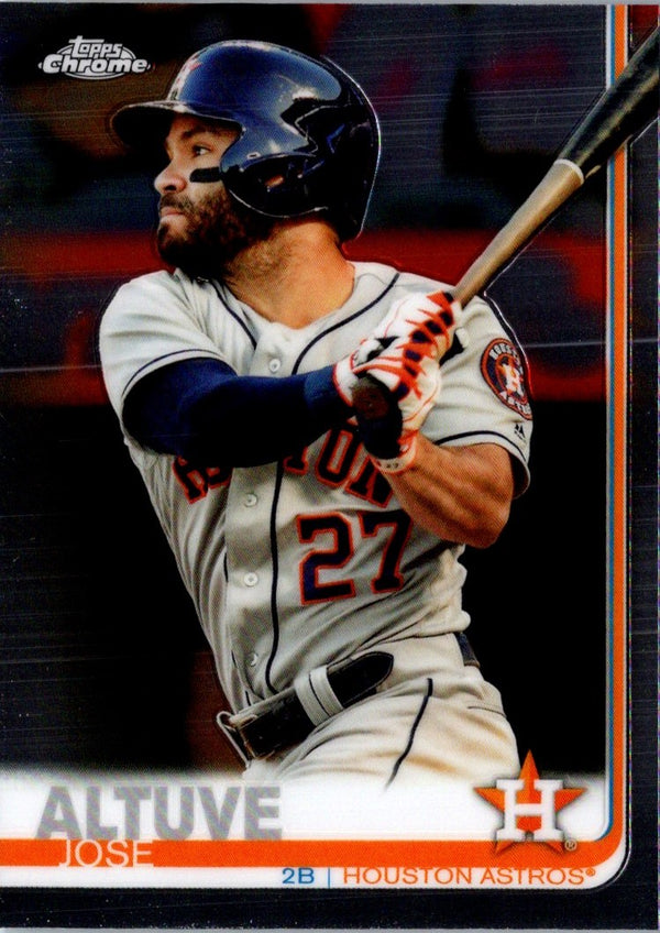 2019 Topps Chrome Jose Altuve #20