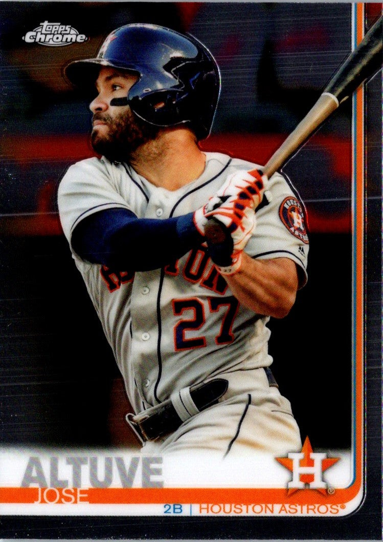 2019 Topps Chrome Jose Altuve