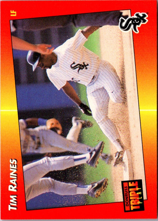 1992 Triple Play Tim Raines #107