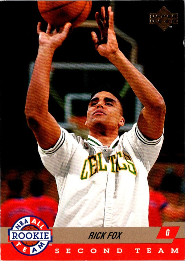 1992 Upper Deck All-Rookie Team Rick Fox #AR6