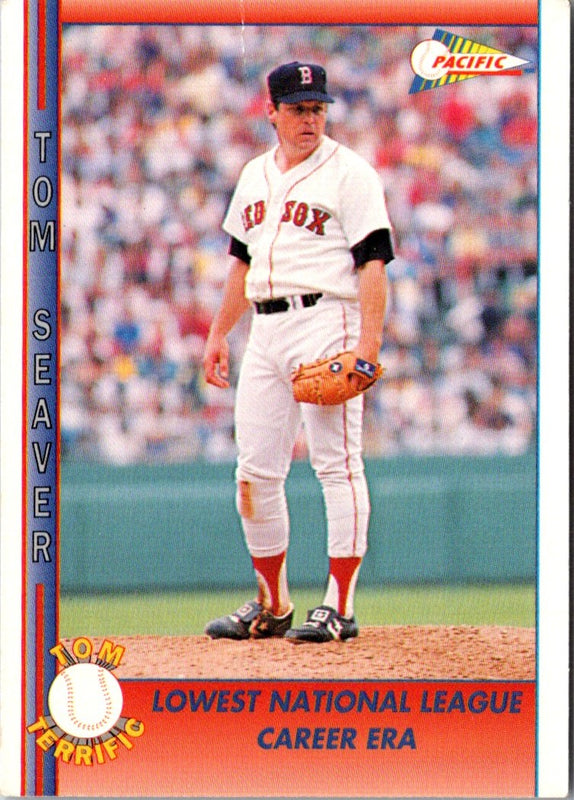 1992 Pacific Seaver Tom Seaver (Lowest National League Career ERA) #71