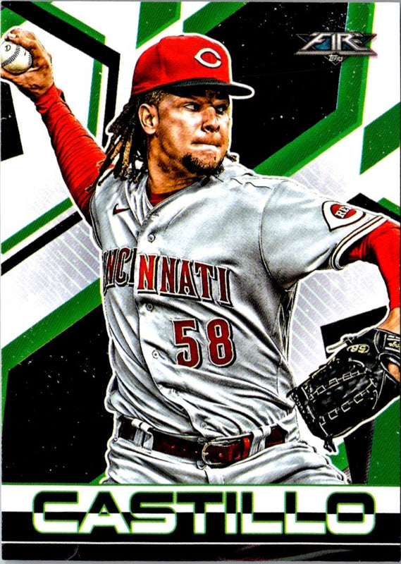 2021 Topps Fire Luis Castillo #59