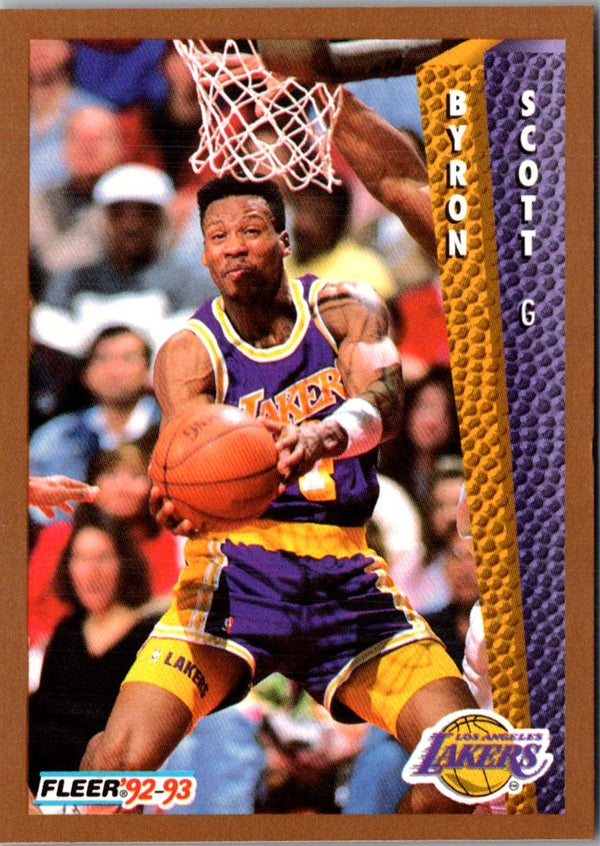 1992 Fleer Byron Scott #111