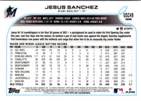 2022 Topps Chrome Update Jesus Sanchez #USC49