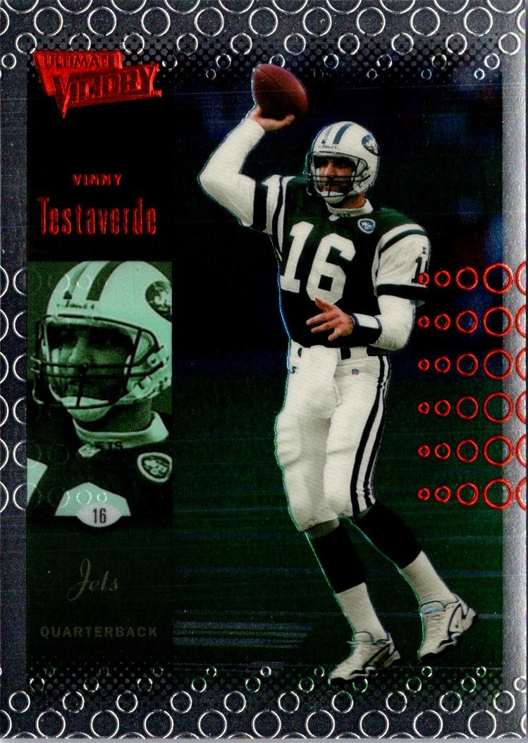 2000 Pacific Prism Prospects Vinny Testaverde