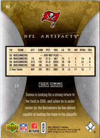2007 Upper Deck Artifacts Chris Simms #92