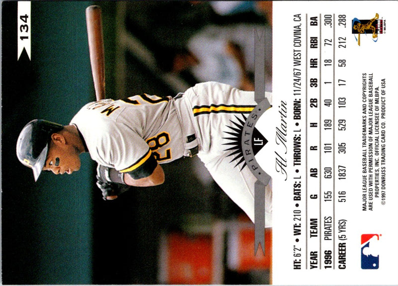 1997 Leaf Al Martin