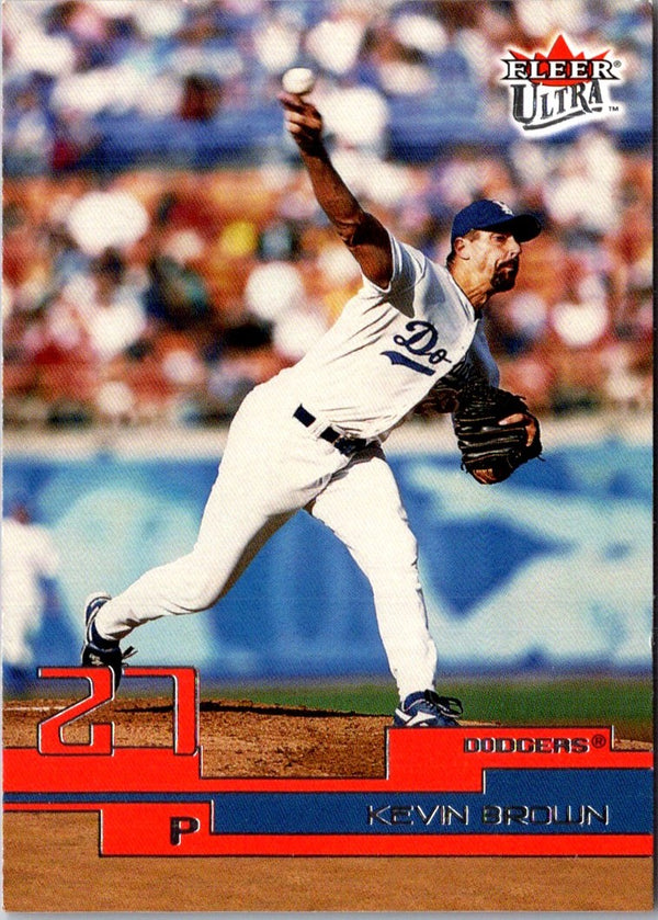 2002 Multi-Ad Macon Braves Kevin R. Brown #6