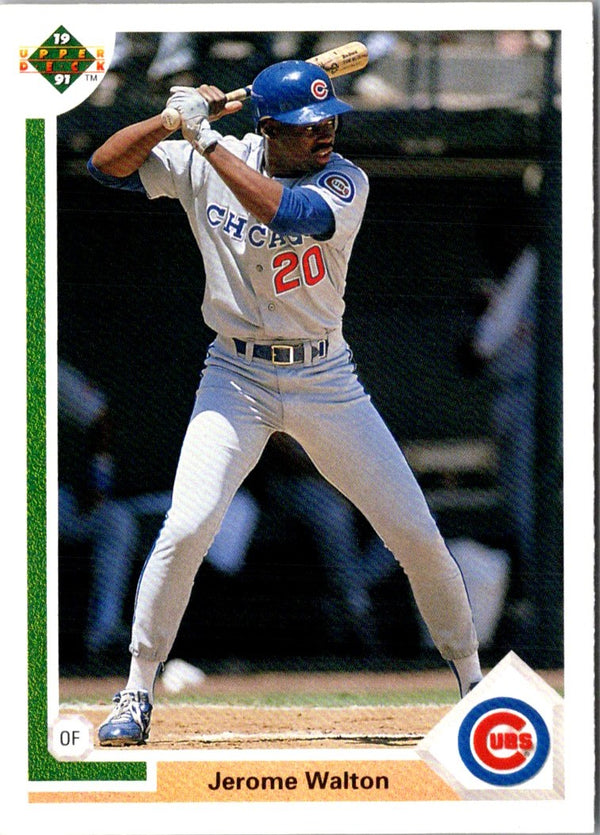 1991 Upper Deck Jerome Walton #332