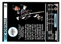 1991 Pinnacle Luc Robitaille #17