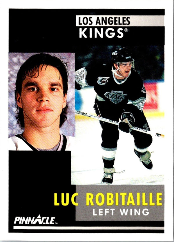 1991 Pinnacle Luc Robitaille #17