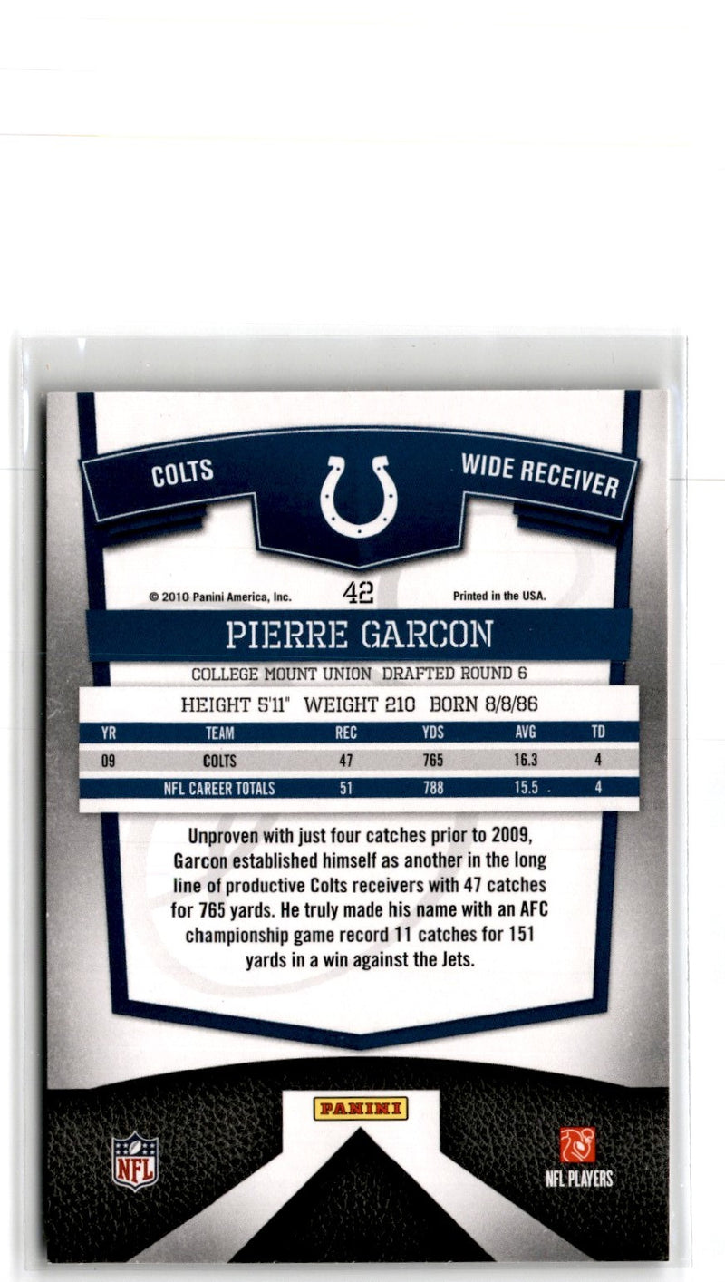 2010 Donruss Elite Pierre Garcon