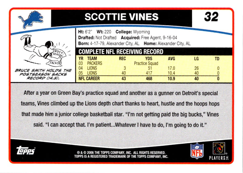 2006 Topps Scottie Vines