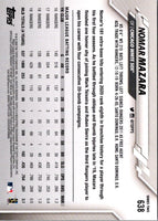 2020 Topps Blue Nomar Mazara #638