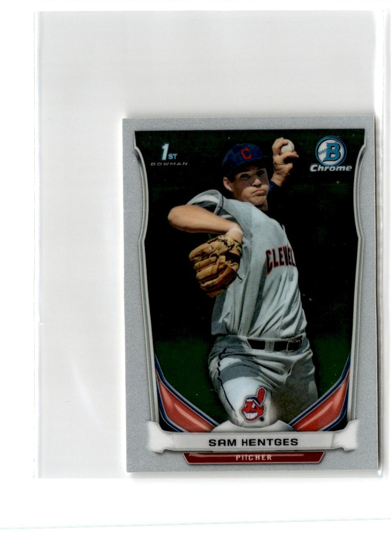 2014 Bowman Draft Picks & Prospects Chrome Sam Hentges