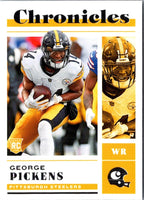 2022 Panini Chronicles Orange George Pickens #48