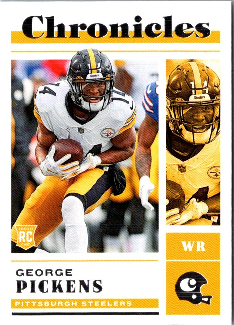 2022 Panini Chronicles Orange George Pickens