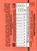 1990 Donruss Randy Velarde