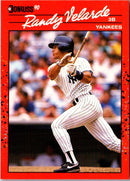 1990 Donruss Randy Velarde