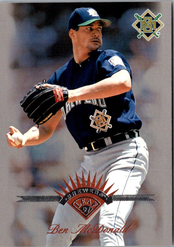 1997 Leaf Ben McDonald #139