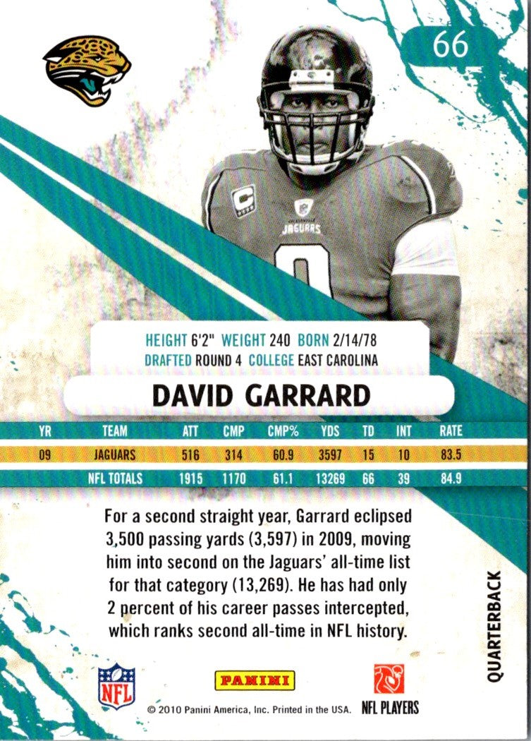 2010 Panini Rookies & Stars David Garrard