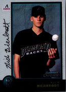 1998 Bowman Chrome Refractors Nick Bierbrodt