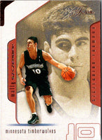 2001 Flair Wally Szczerbiak #10