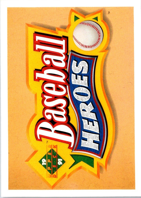 1991 Upper Deck Upper Deck Baseball Heroes Nolan Ryan #12