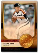 2012 Topps Golden Greats Nolan Ryan