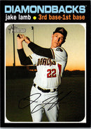 2020 Topps Heritage Jake Lamb