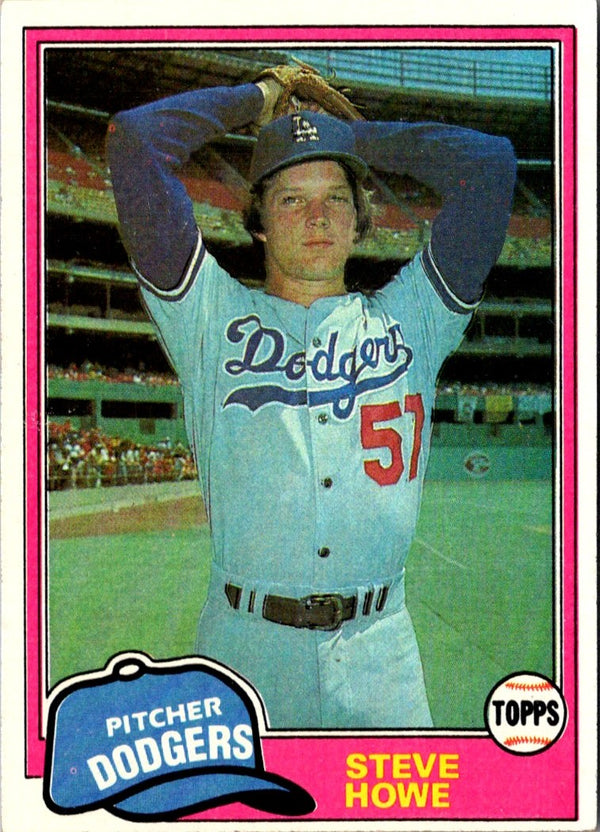 1981 Topps Steve Howe #693 Rookie