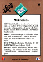 1992 Studio Mike Scioscia #48