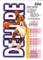 1993 Fleer Terry Dehere #306 Rookie