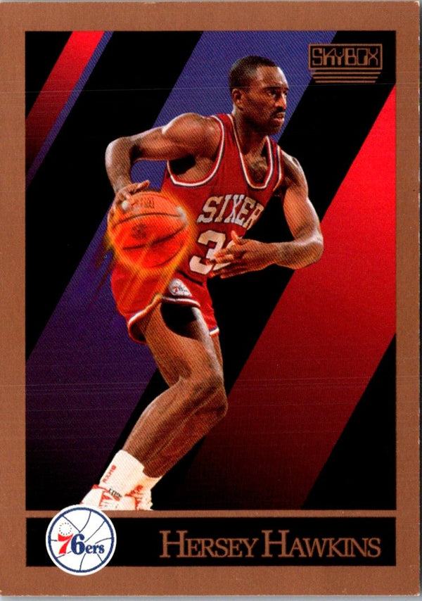 1990 SkyBox Hersey Hawkins #216