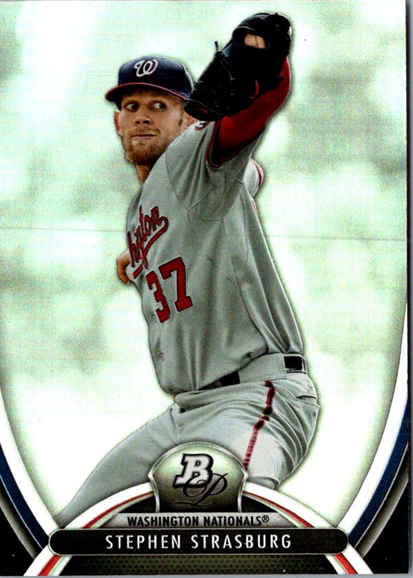 2013 Bowman Platinum Stephen Strasburg #40