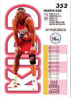 1993 Fleer Warren Kidd #352 Rookie