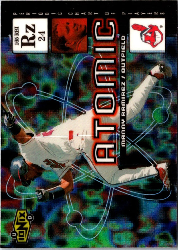 2000 UD Ionix Atomic Manny Ramirez #A8