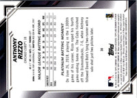 2019 Bowman Platinum Sky Blue Anthony Rizzo #30