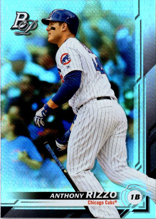 2019 Bowman Platinum Sky Blue Anthony Rizzo #30