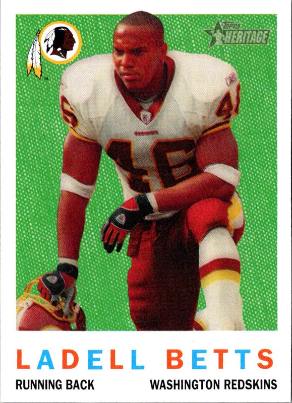2005 Topps Heritage Ladell Betts #122