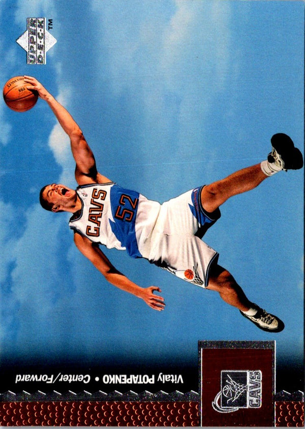 1996 Upper Deck Vitaly Potapenko #201 Rookie