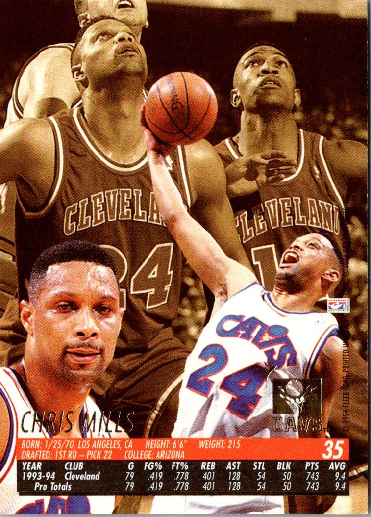 1994 Ultra Chris Mills