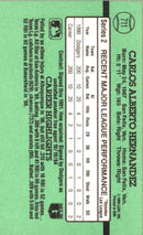 1991 Donruss Carlos Hernandez