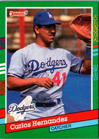 1991 Donruss Carlos Hernandez #711